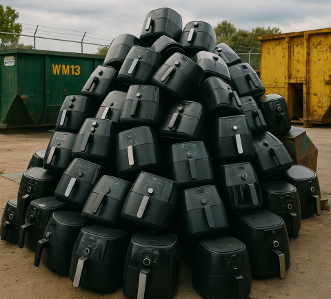 Nearly 800,000 air fryers sit unused in UK homes